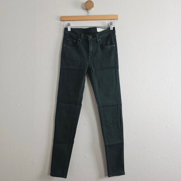 Rag & Bone Forest Green Skinny Jean - Picture 13 of 16
